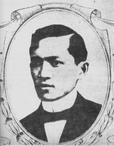 Portrait of Jose Rizal taken in London, 1888